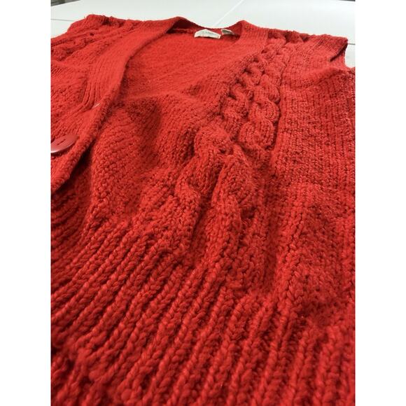 Women’s Vintage Christmas Red Size L Shenanigans Sweater Vest - Picture 3 of 6
